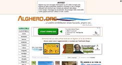 Desktop Screenshot of alghero.org